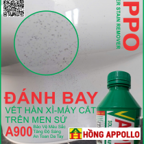 APPO A900 – Chất Tẩy Vết Hàn Xì, Ố Vàng, Trầy Xước Trên Gạch Men – Đá – Kính